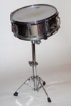 snare drum on stand