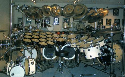 Set de Terry Bozzio en 2004